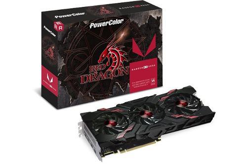 Tarjeta De Video Rx Vega 56 Power Color Red Dragon 8gb 340t