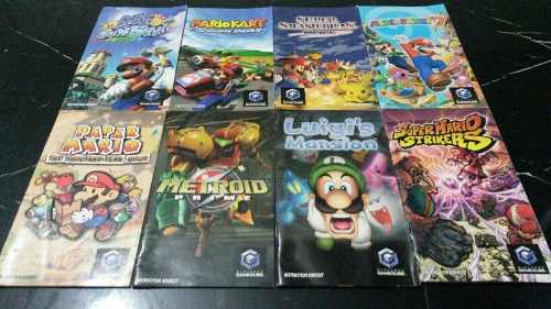 Manuales Para Juegos De Gamecube