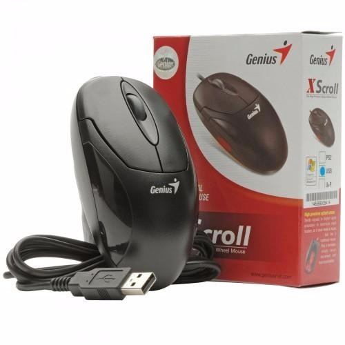 Mouse Genius Xscroll G5 Optico Usb - Negro Somos Tienda