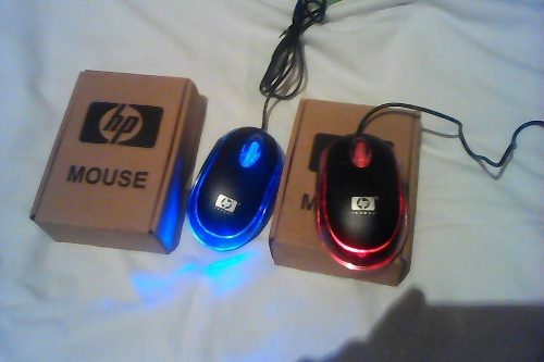 Mouse Nuevo Hp Optico De Luces