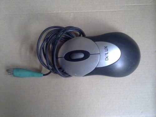 Mouse Optico Delux Ps/2 Para Pc