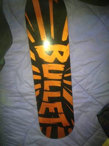 Tabla De Patineta Bullet-nueva 100 % Original