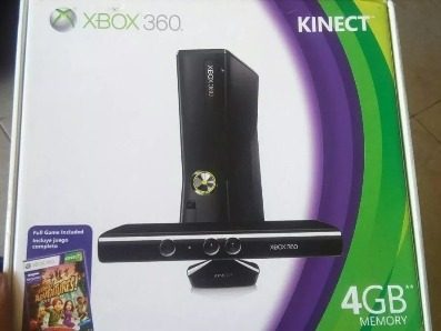 Consola Xbox Kinect Control Chipead Disco 250 Gb Memoria 4gb