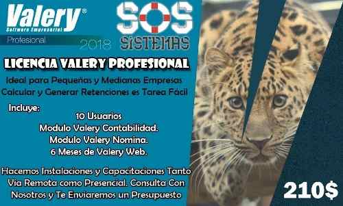 Licencia Software Valery Profesional 