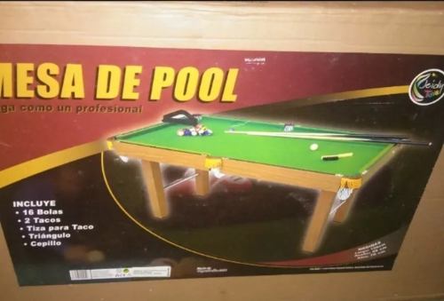 Mesa De Pool Jeydi Toys Original Grande