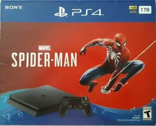 Ps4 Playstation 4slim 1tb Nuevo Edicion Spiderman 495 V
