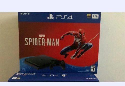 Vendo Playstation 4 Nuevo, De 1 Tb Con Un Juego De Spiderman