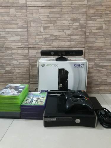 Xbox gb + Kinect + 19 Juegos