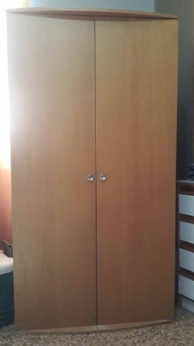 Closet De Madera De 2 Puertas