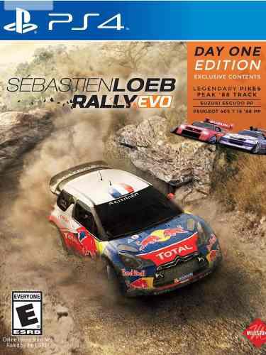 Juego Ps4 Sebastienloeb Rally Evo