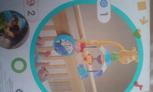 Movil Fisher Price De Cuerda De Jirafa Para Cuna Y Coche