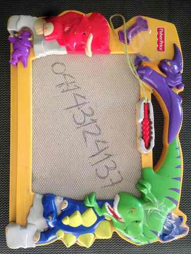 Pizarra Fisher Price Dinosaurios