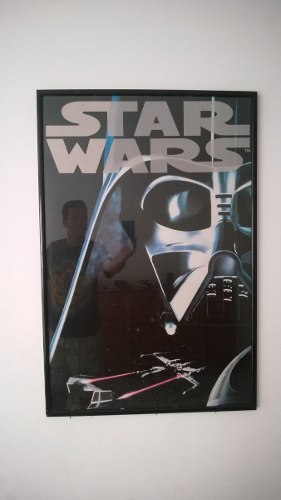 Afiches Enmarcados Star Wars 61 X 91,5 Cms
