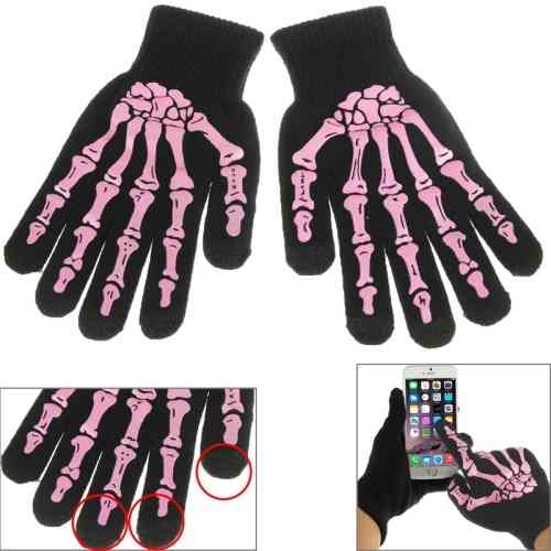 Aparato Skeleton Fingers Coating Dot Glove Of Touch Dfc7