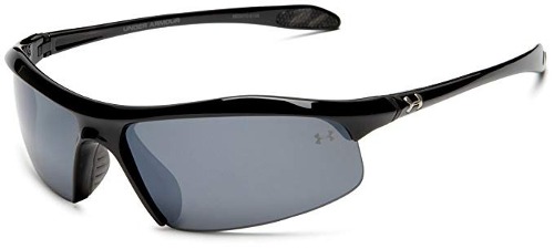 Lentes De Sol Under Armour Zone Shiny Black Gray Original