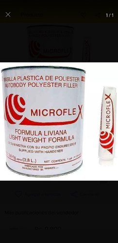Masilla Plastica Microflex Oferta
