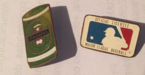 Pin De La Mlb Grandes Ligas Y Lata Heineken