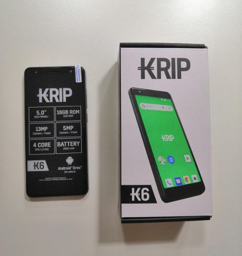 Promoción Teléfono Celular Krip K6 Dual Sim