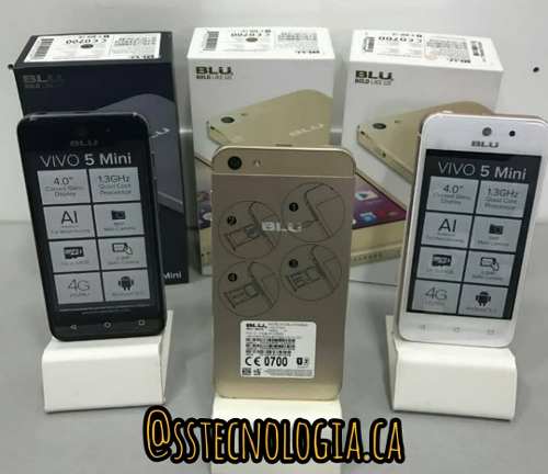 Telefono Blu Vivo 5 Mini 8gb + 1gb Ram Nuevo Liberado