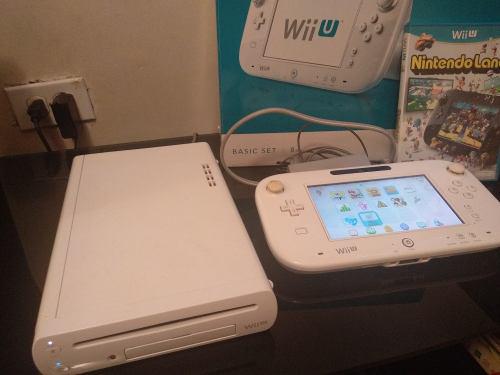 Vendo O Cambio Nintendo Wii U + 4 Juegos Con Caja