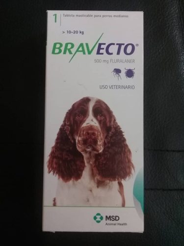 Bravecto Anti Pulgas Y Garrapatas Para Perro Y Gatos