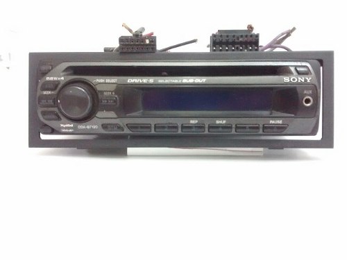 Reproductor Sony Cdx-gt120 Para Carro Xplod 52wx4