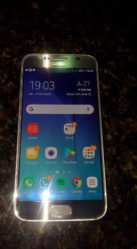 Samsung S6 Plata De 32gb. Y 3gb De Ram Usado