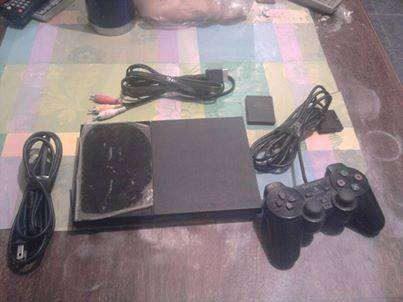 Vendo Ps2 Buen Estado 2 Controles 8 Juegos Cables Y Memoria