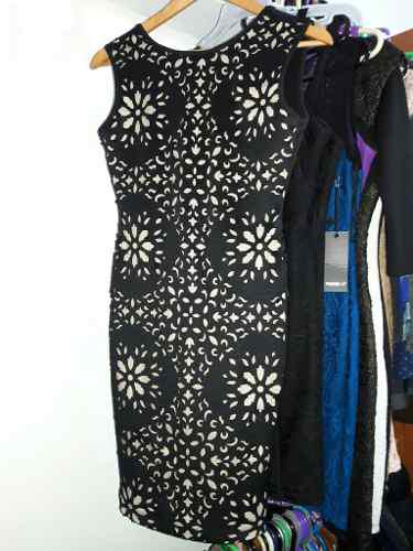 Vestido Negro Talla M Fiesta/casual/ Cóctel / Ropa