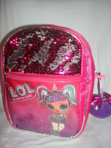 Bolso De Tela Mágica Lol Para Niñas