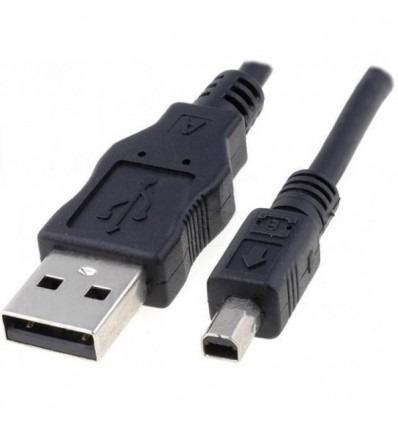 Cable Usb 2.0 A Mini Usb 4 Pin, Camara, Mp3, Celular, Datos.