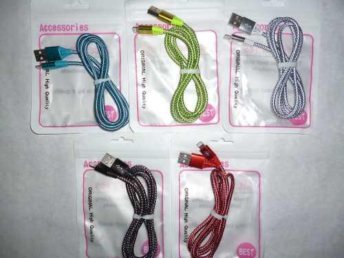 Cable Usb Nylon iPhone 5, 5s, 6 Y 6s