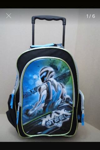 Morral Maleta Max Steel Marca Capi.