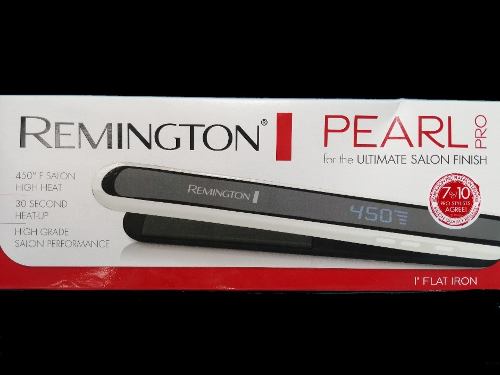 Plancha De Cabello Remington Pearl Pro Original Import Eeuu