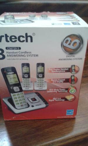 2 Telefonos Inalambricos Auxiliares Marca Vtech