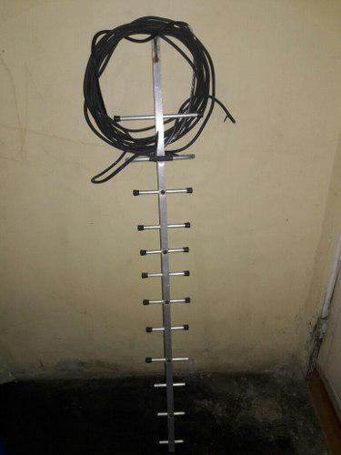 Antena Yagi De 12 Db (10 Metros De Cable)