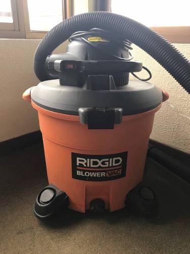 Aspiradora Industrial Ridgid 16 Galones, 6.5 Hp, 60 Litros