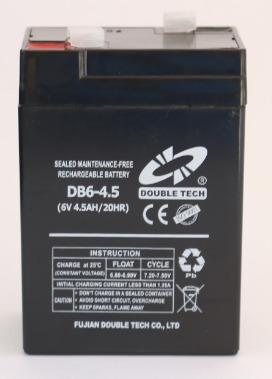 Baterias Recargable 6v 4.5 Ah Para Lampara De Emergencia