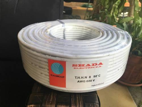 Cable Thhn Nro. 8 Rollos De 100 Mts