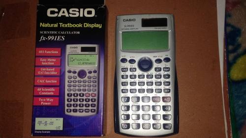 Calculadora Casio Fx-991 Es