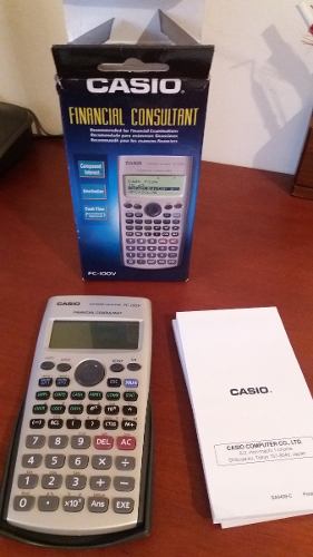 Calculadora Financiera Casio Fc-100v