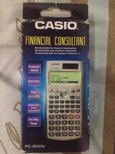 Calculadora Financiera Fc-200v