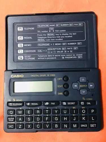 Casio Digital Diary Sf-