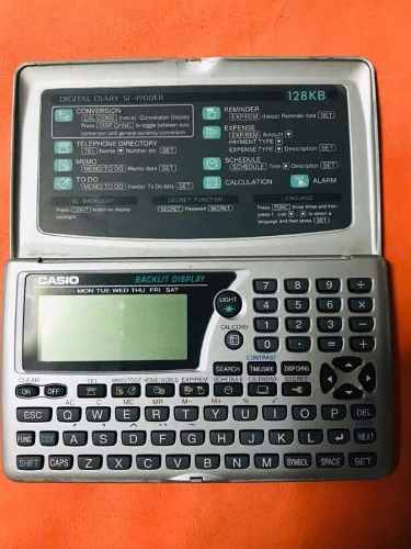 Casio Digital Diary Sf-er