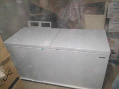 Freezer Nica 700 Litros Dos Tapas Dual Gris Modelo  Nuev