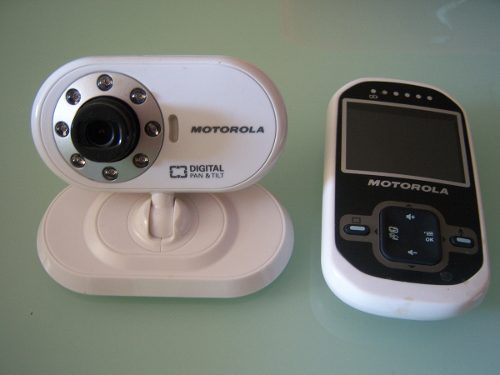Monitor Y Cámara Infrarroja Para Bebés Motorola (40trump)