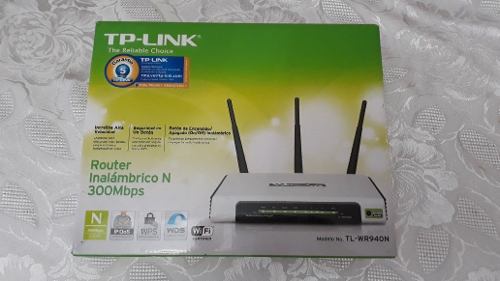 Router Inalámbrico 3 Antenas Tp-link