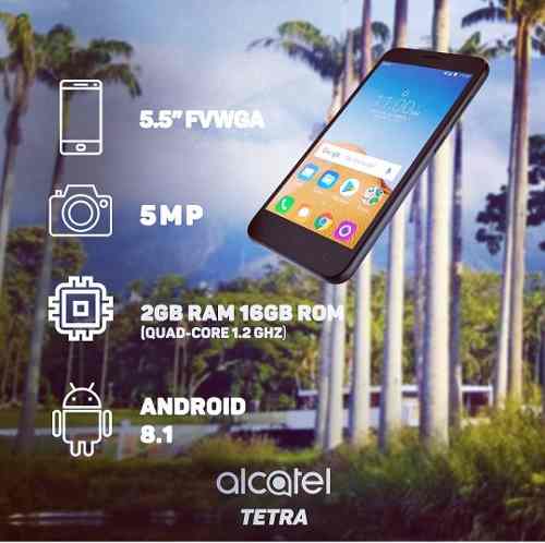 Telefono Alcatel Tetra Android 8.1