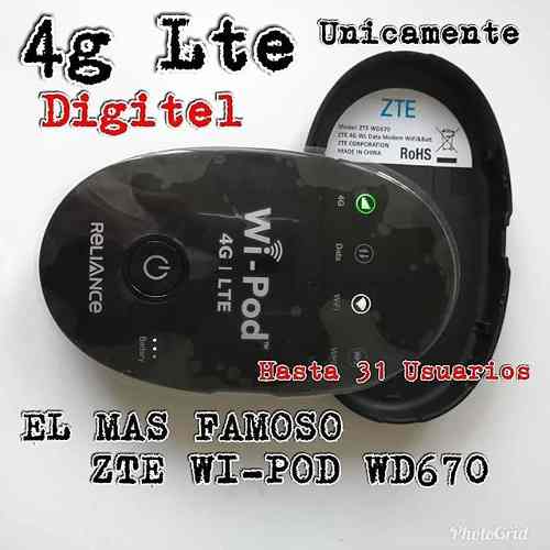 Wi Pod Wifi Portatil Digitel 4g