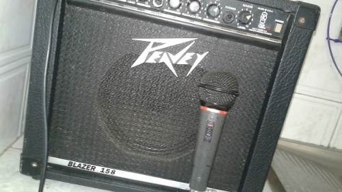 Amplificador Peavy Con Microfono Blazerwtts